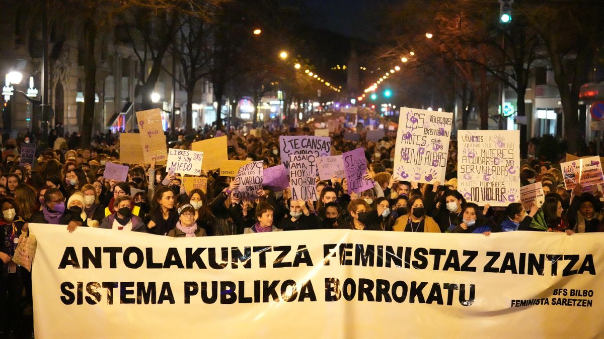 Guía de manifestaciones este 8M en Euskadi: horarios y recorridos en pueblos y ciudades vascas