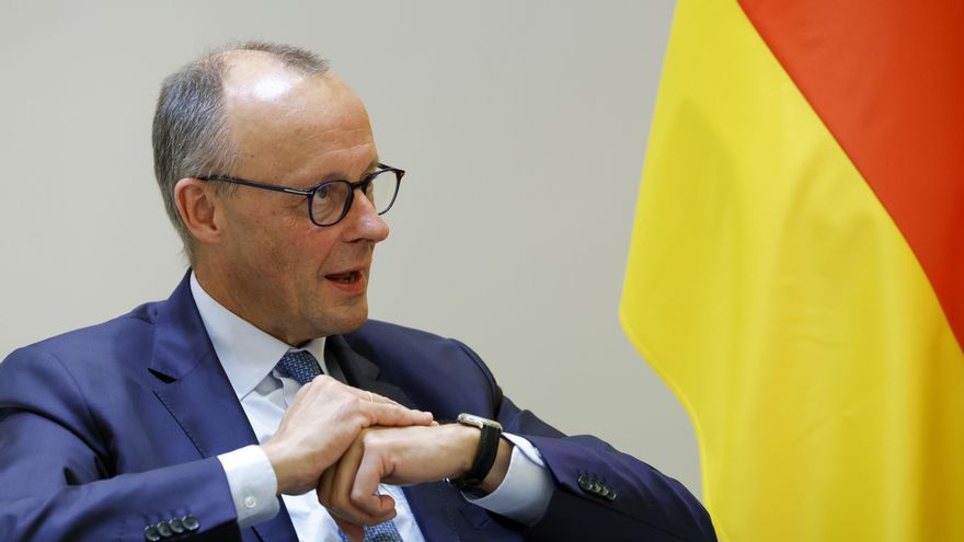 Imagen de archivo del canciller de Alemania, Friedrich Merz.EFE/ Zipi