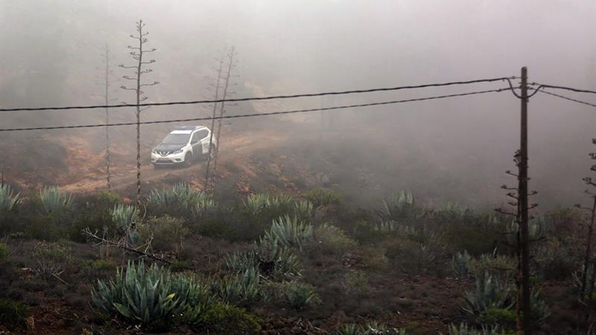 Dispositivo de búsqueda desplegado este miércoles en la zona alta de Adeje (Tenerife)