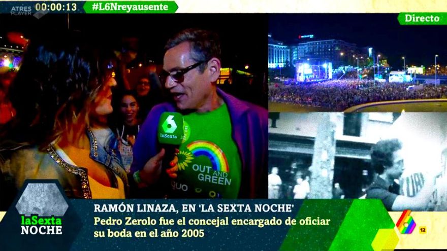 Ramón Linaza en laSexta Noche