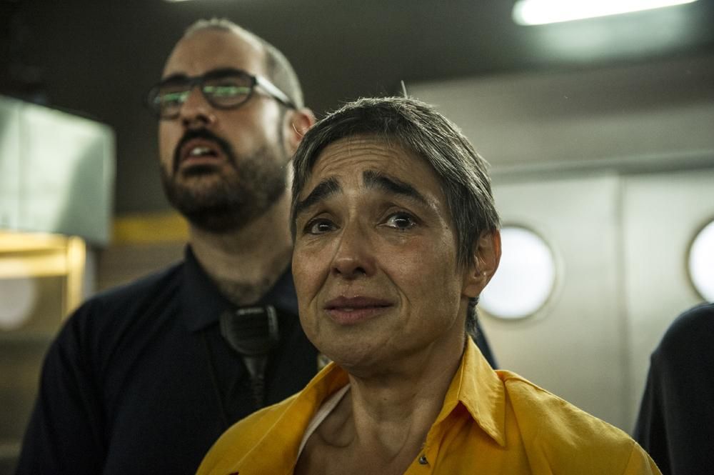 Fotogalería: Las imágenes de la vuelta de Maggie Civantos a la cárcel de Vis a Vis
