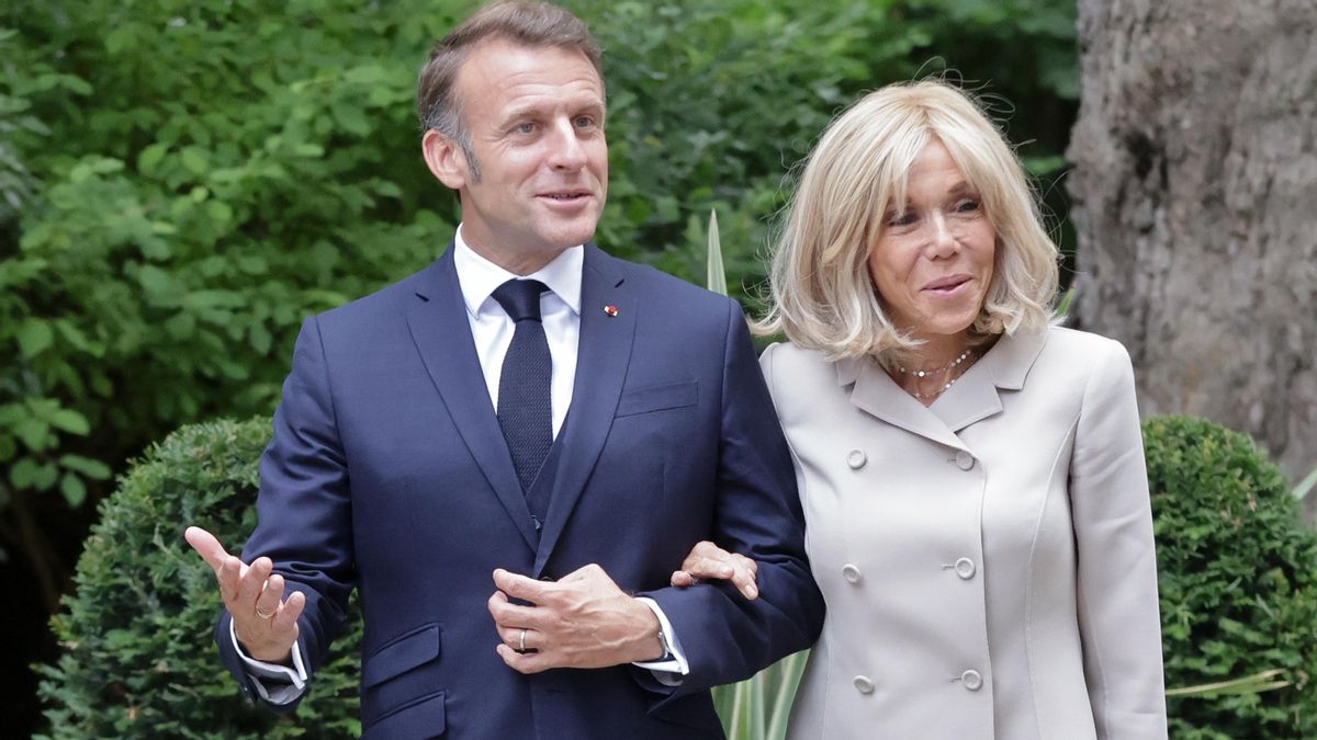 Emmanuel y Brigitte Macron