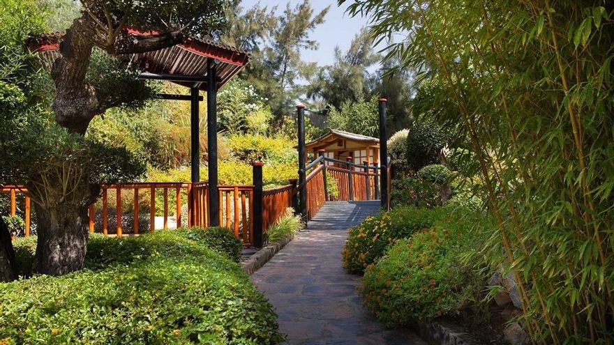 Centenares de árboles, un laberinto y cascadas: el jardín botánico de Málaga que esconde un rincón japonés