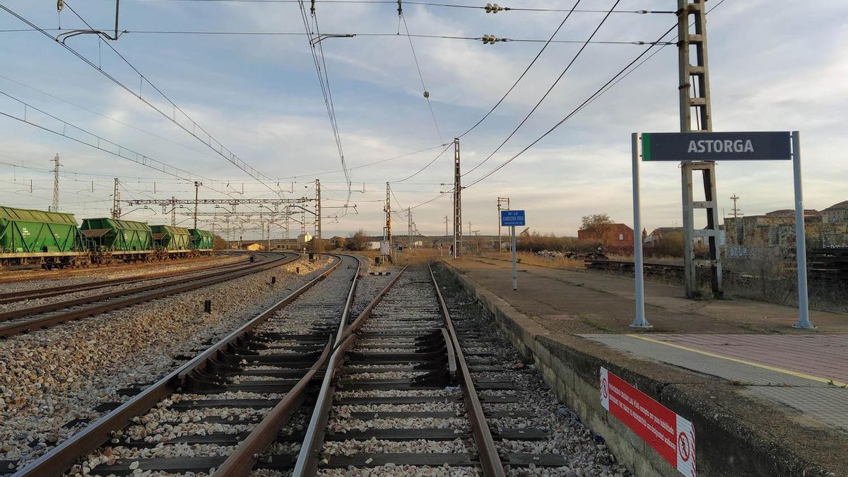 Estación de tren de Astorga, archivo.