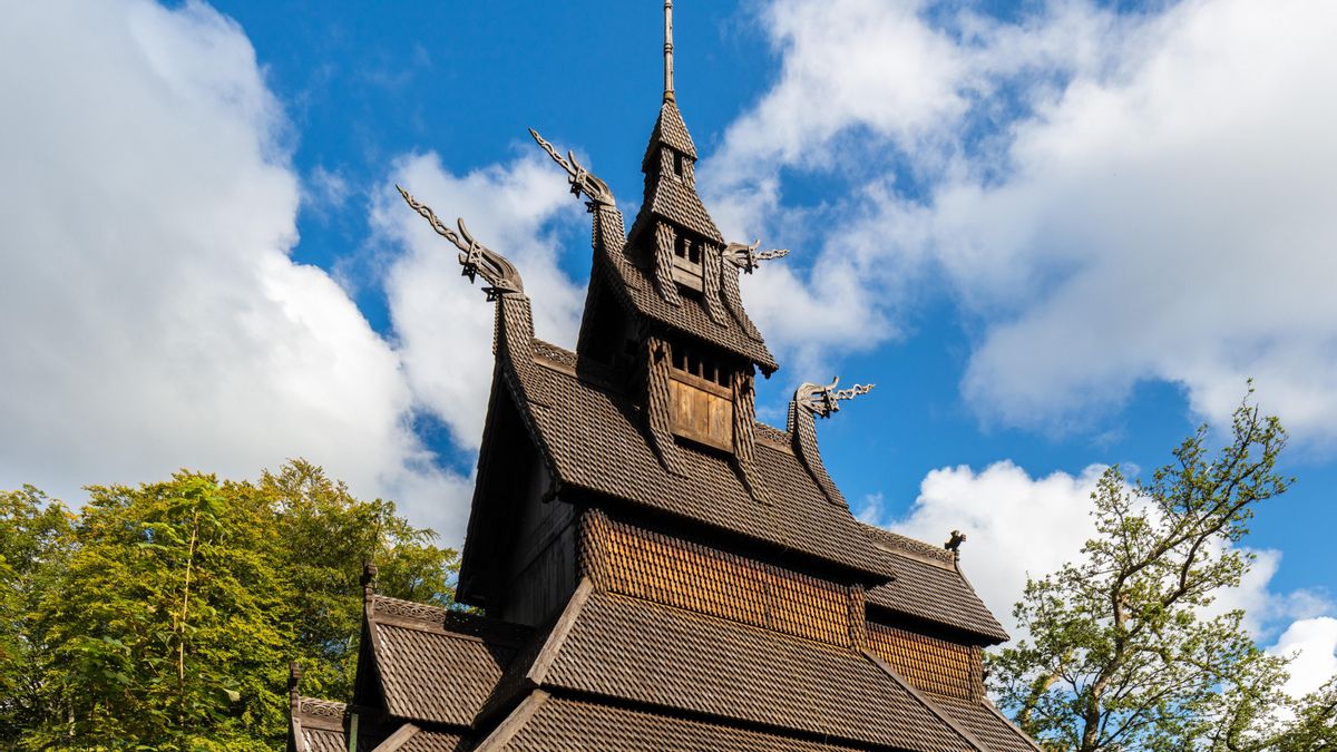 Iglesia en Bergen, Noruega