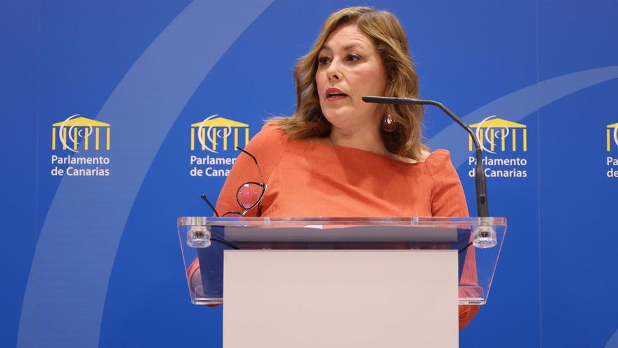 La presidenta del Parlamento canario, a favor de eliminar las dietas a los diputados y fijar un modelo de factura por gastos