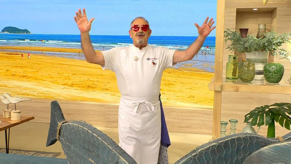 Karlos Arguiñano, en el fin de temporada de su 'Cocina abierta'