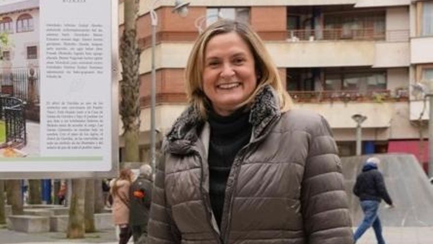 La alcaldesa de Barakaldo, Amaia del Campo.