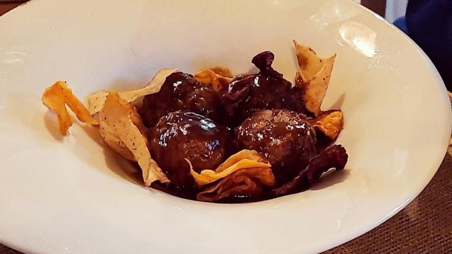 Detalle de uno de los platos