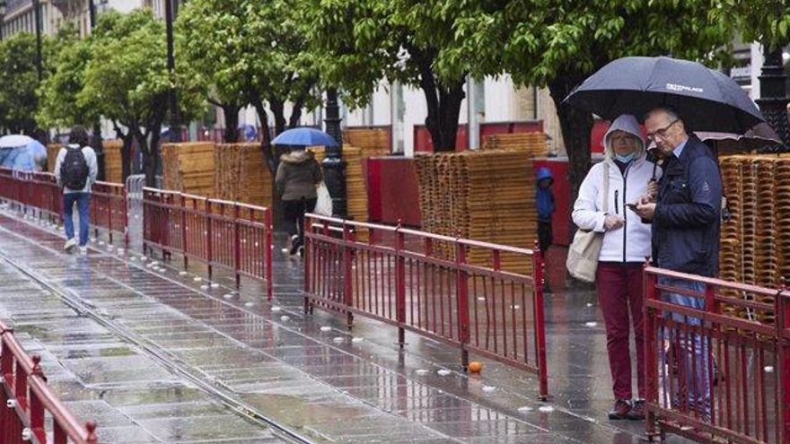 Semana Santa inestable en Andalucía con lluvias, tormentas y frío desde el lunes