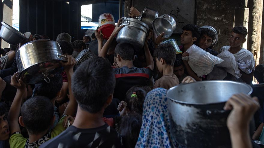 Una hora en una clínica de Gaza borra cualquier pregunta sobre si hay hambruna, dice Unicef