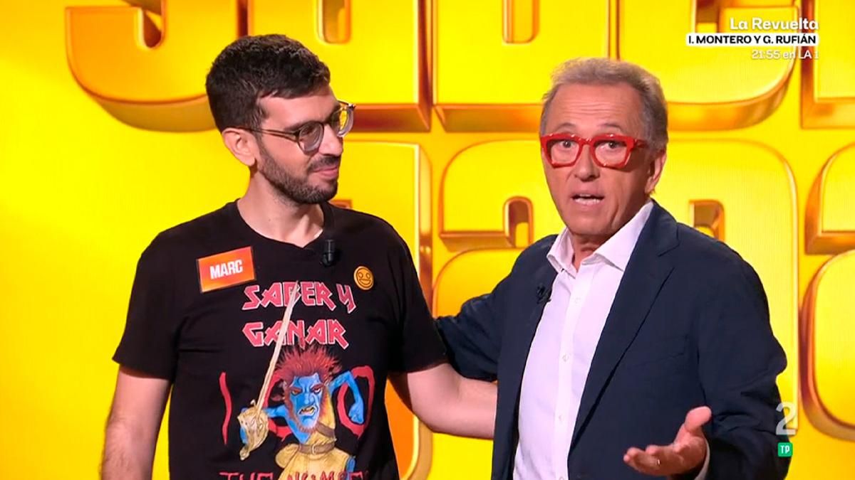 El 'centenario' Marc Mendoza abandona 'Saber y ganar' con un recado a Vox en defensa de RTVE: "Gran reivindicación"