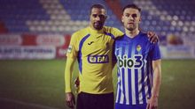 Thaylor Lubanzadio juega en el Real Unión, cedido por el Eibar.