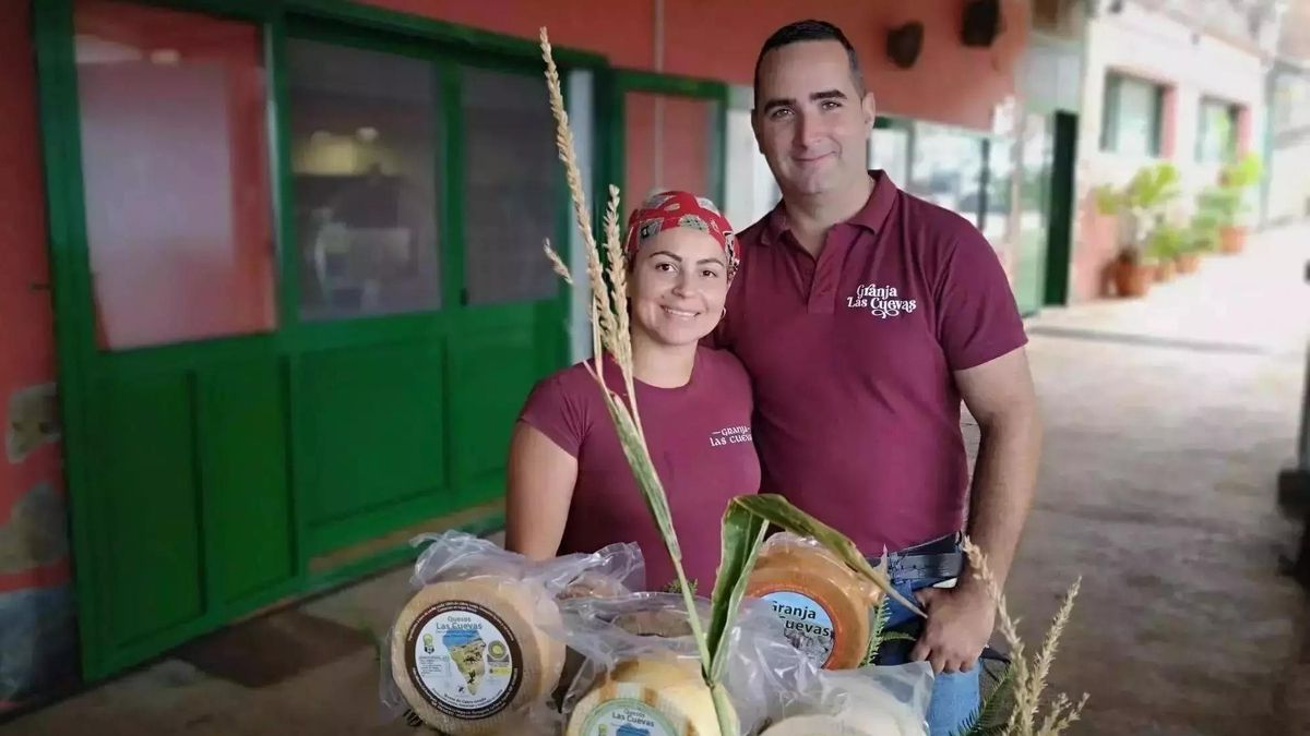 Dos queso de Las Cuevas de Puntagorda, galardonados en  certamen internacional Cincho 2026