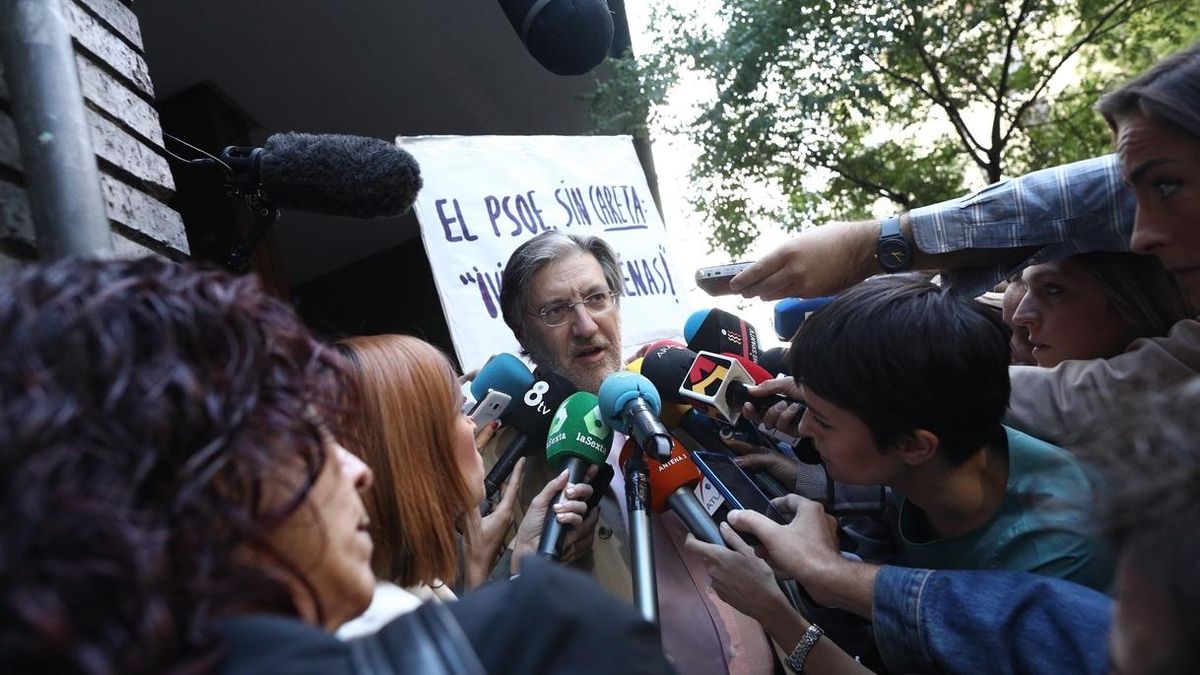 Pérez Tapias abandona el Comité Federal por la "anómala votación" y dice que "el partido está roto"