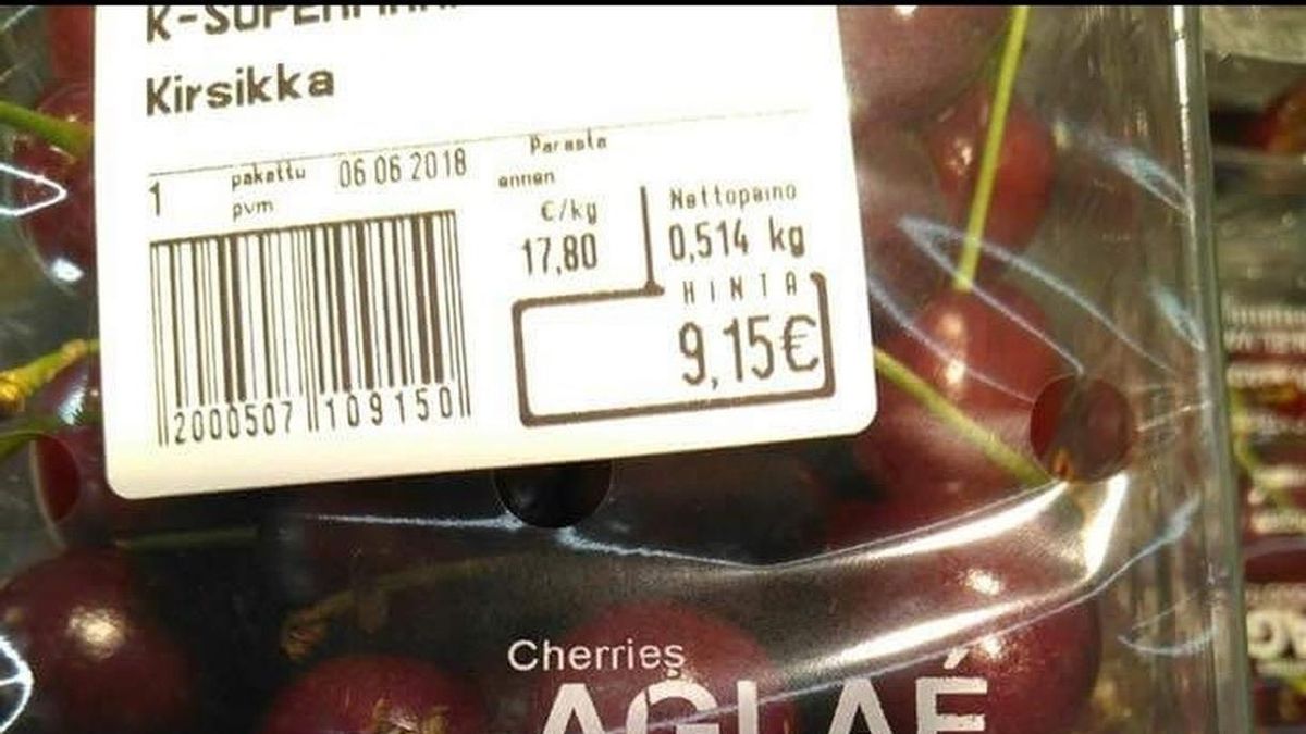 El consumidor paga 18 veces más caro el precio de la cereza de lo que se abona al productor, según UPA-UCE