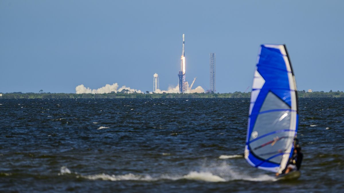 Imagen de un lanzamiento de SpaceX el 1 de julio.