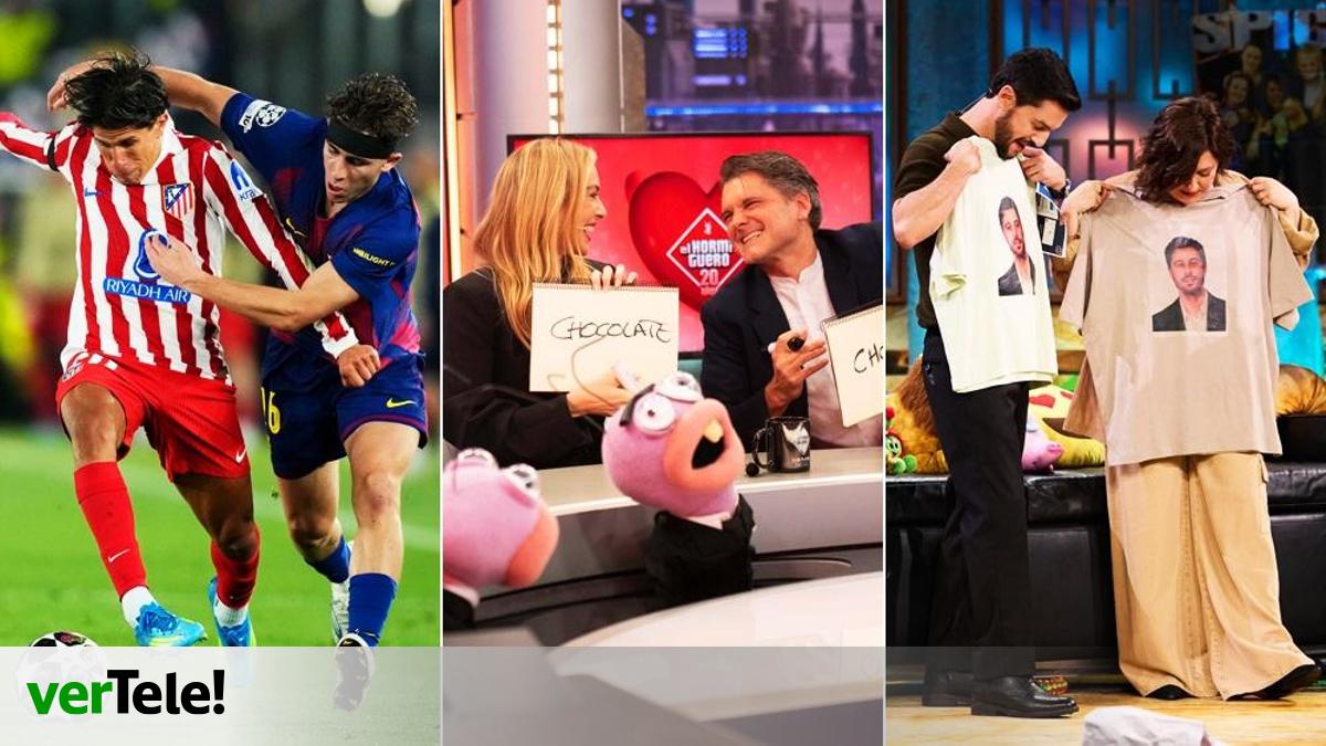 Audiencias TV miércoles 8 de abril: El Barça-Atleti de Champions no ...