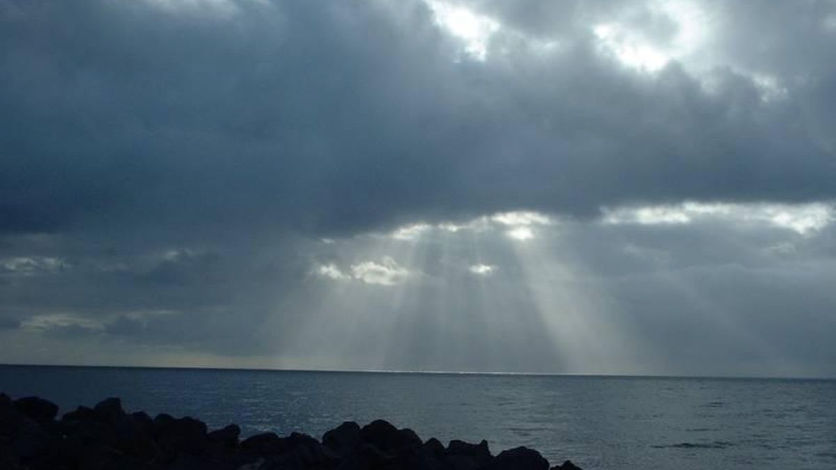 Nublado en  La Palma.
