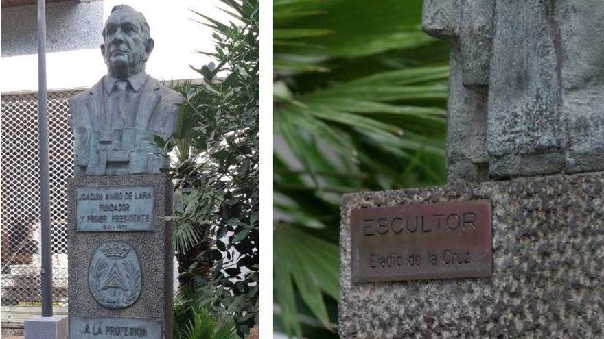 Busto a Joaquín Amigó de Lara.