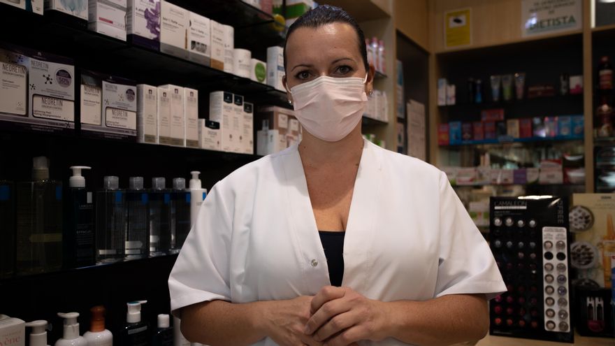 Yomaira, vecina de Todoque que perdió su casa durante la erupción