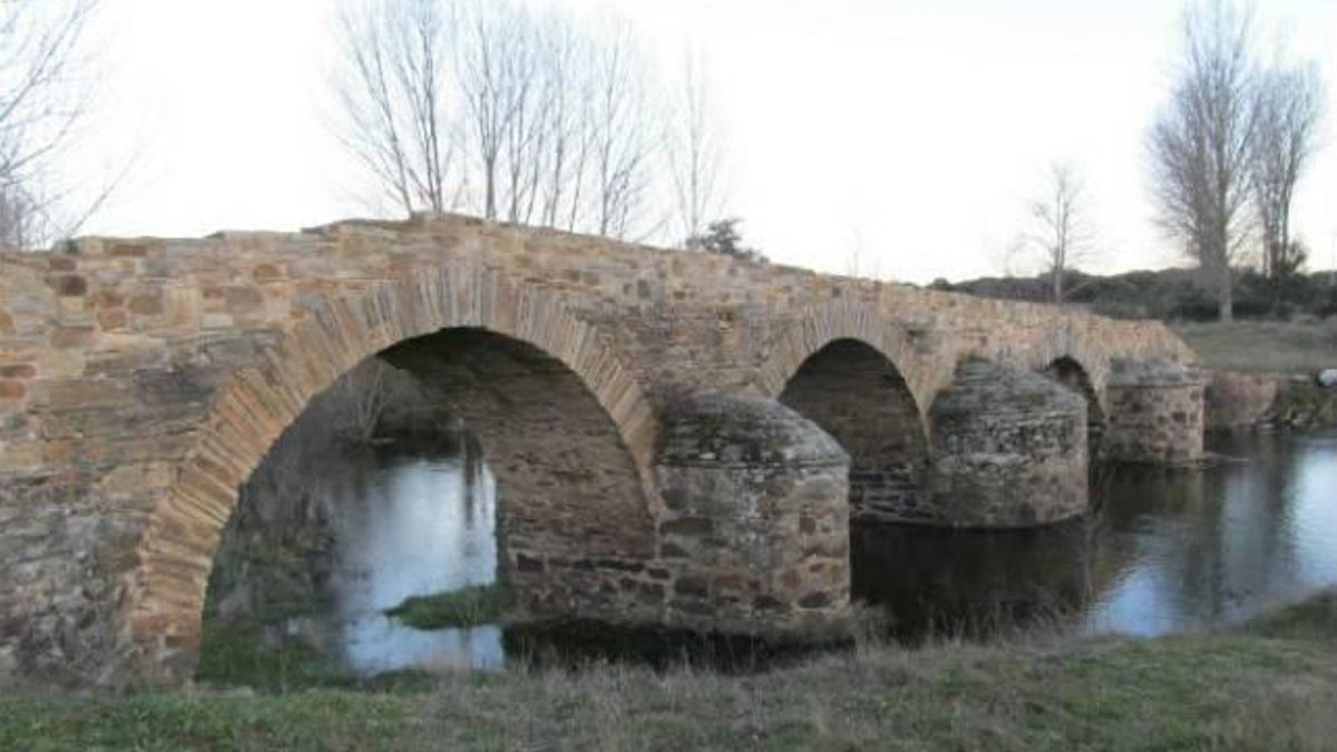Puente Valimbre Valderrey Vía Ruta de la Plata