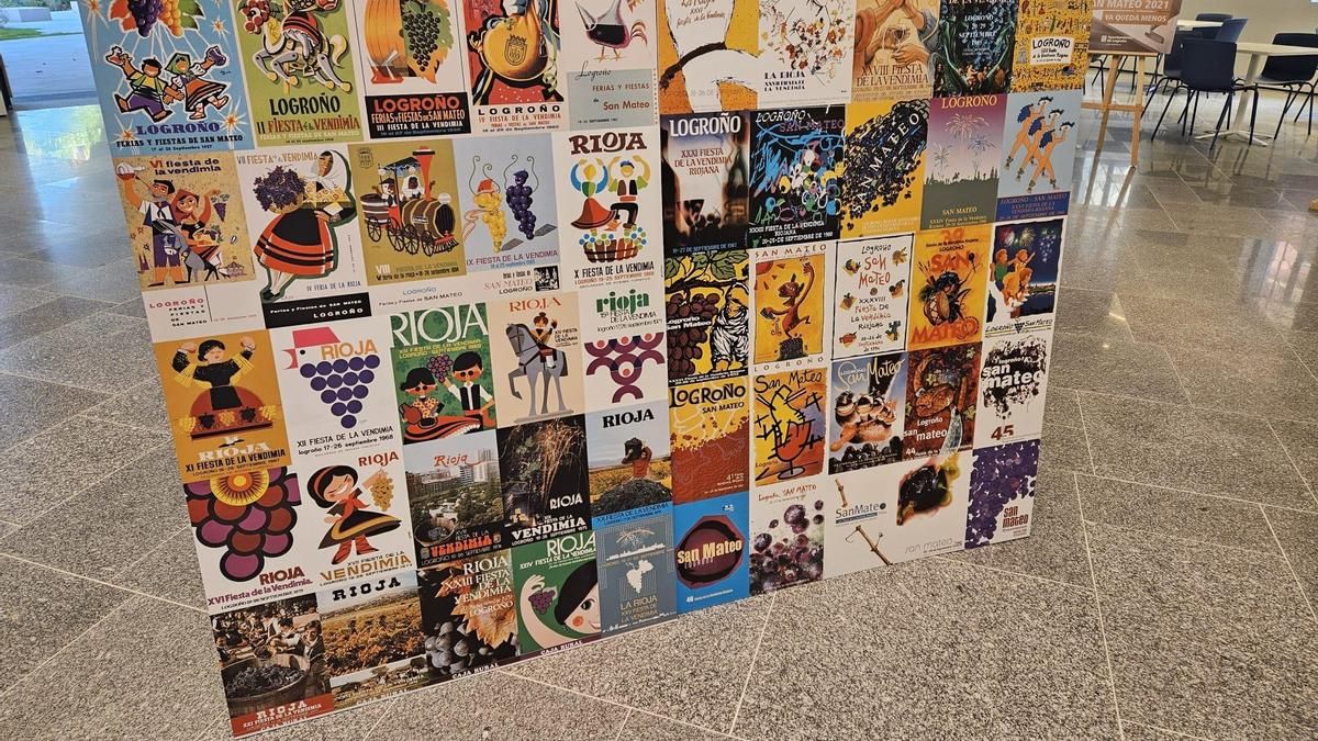 70 años de carteles de San Mateo en una exposición en La Antigua Estación