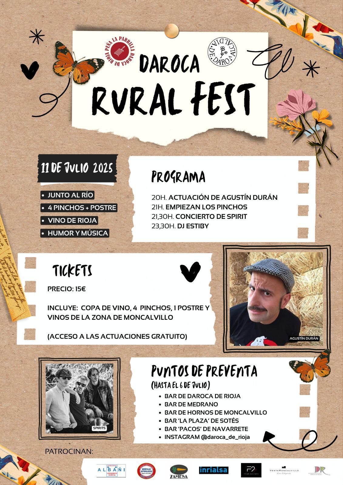 Cartel del Daroca Rural Fest