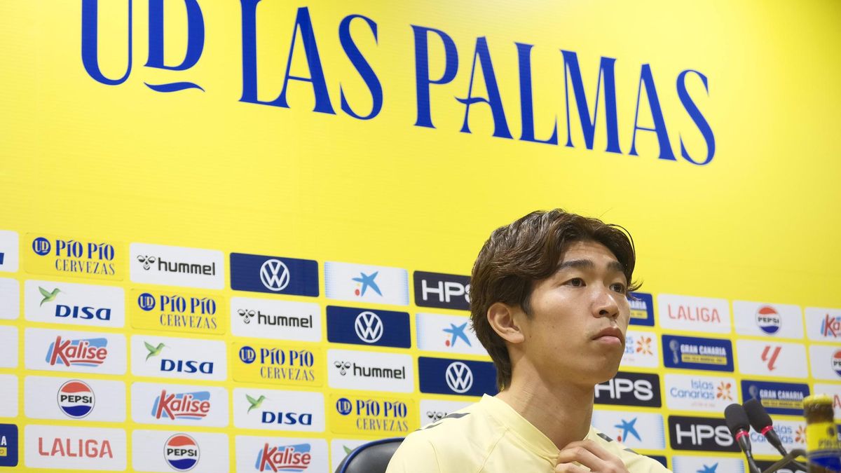 Miyashiro quiere adaptarse pronto, jugar y ascender con la UD Las Palmas