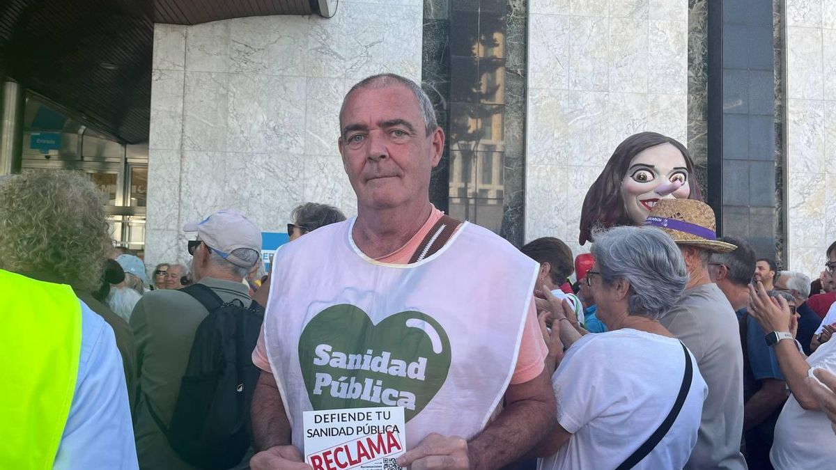 Protesta por la sanidad pública