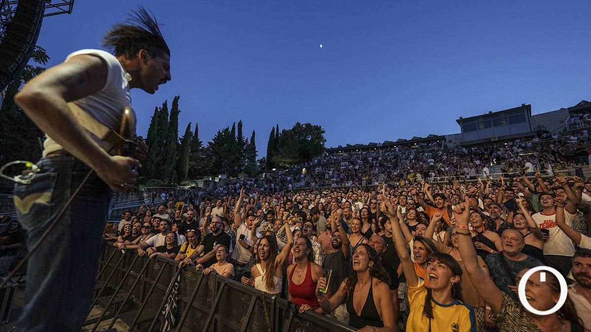El concierto de Sexy Zebras en el Festival de la Guitarra, en imágenes