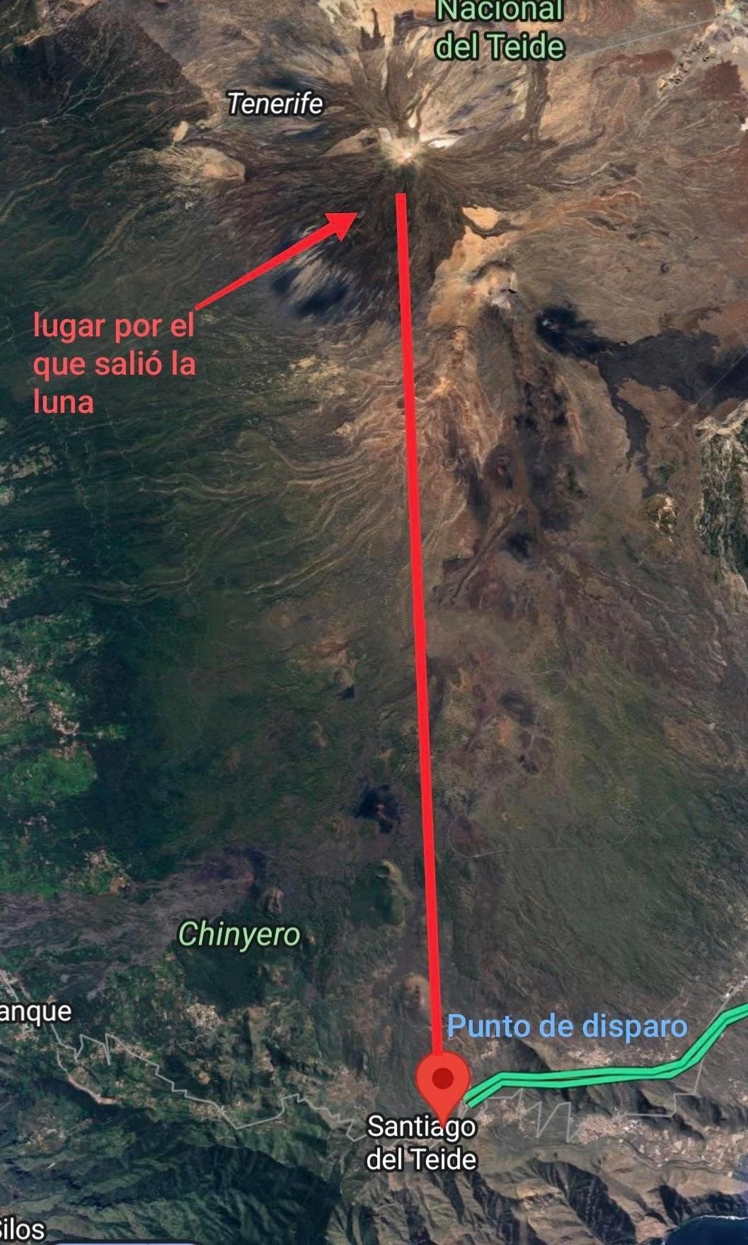 Lugar desde donde se tomó la fotografía.