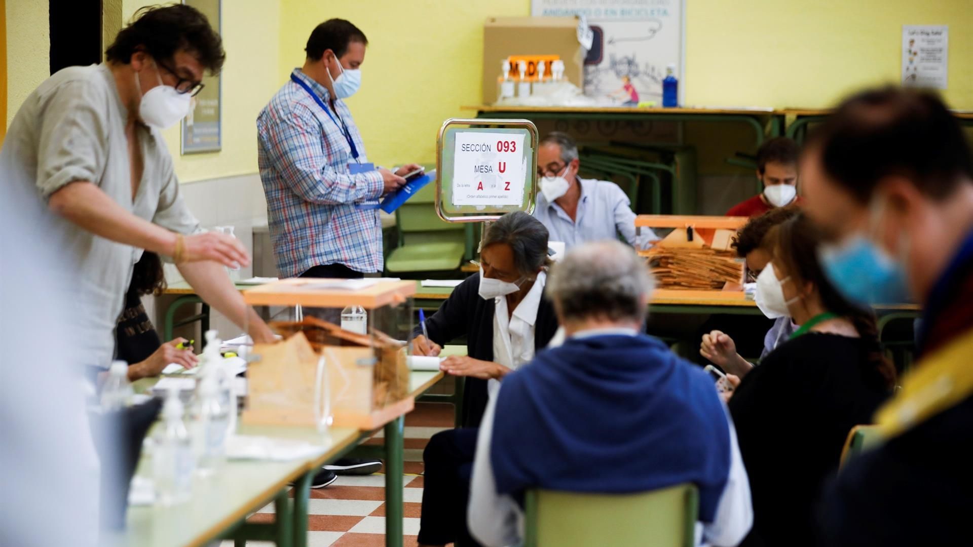 Cierran los colegios