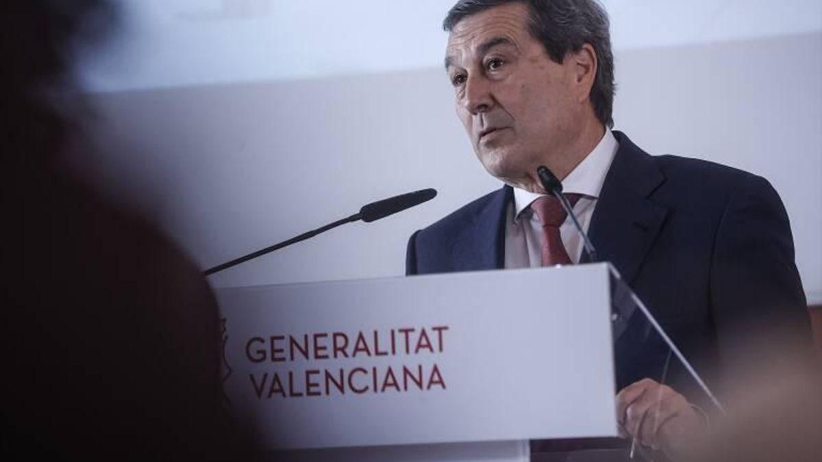 El conseller de Sanitat, Marciano Gómez.