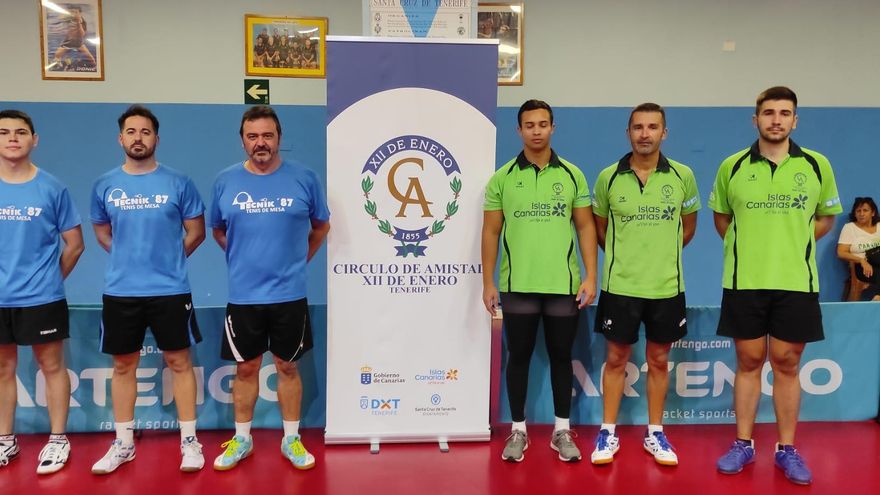 El Círculo de Amistad XII de Enero se abona al pleno de victorias en tenis de mesa