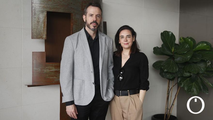 Virginia Aguilar y Vicente Luis Mora en Cosmopoética