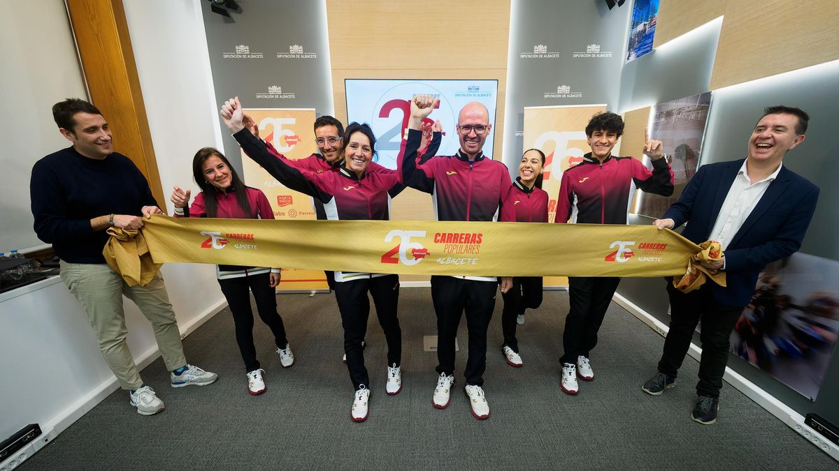 El Circuito de Carreras Populares de la Diputación de Albacete celebra sus 25 años con decenas de actividades