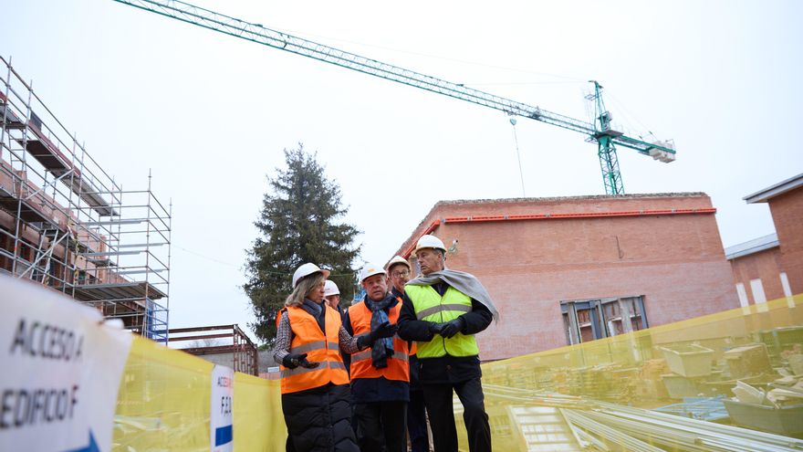 Así están las obras en el nuevo edificio para el campus de Guadalajara que albergará a 4.000 alumnos
