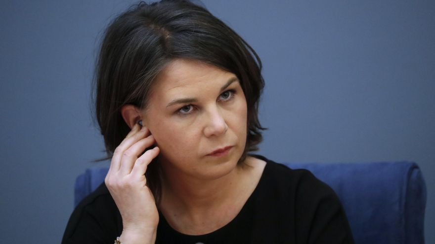 La ministra alemana de Exteriores, Annalena Baerbock, en una imagen de archivo. EFE/EPA/TOMS KALNINS