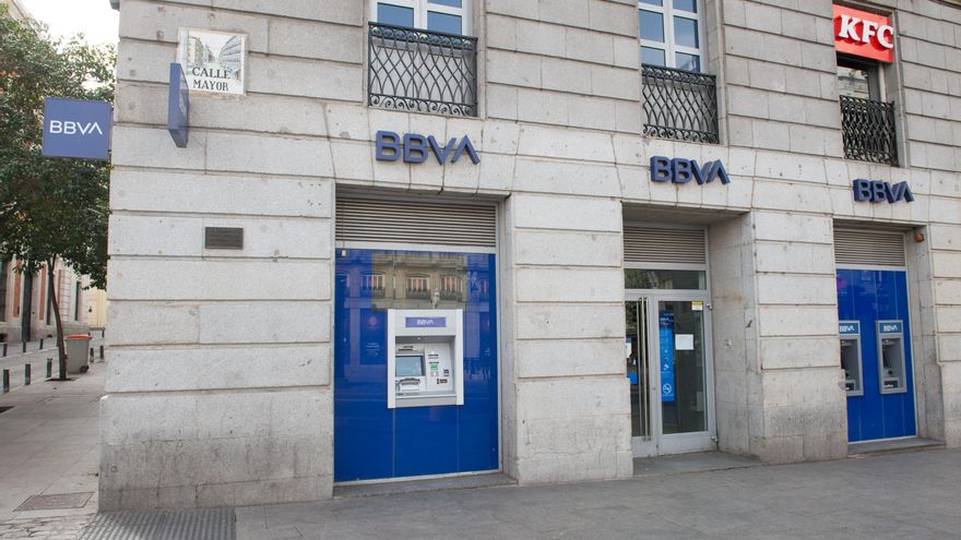 Una oficina de BBVA.