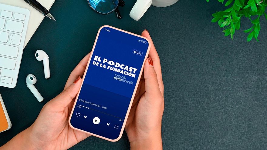 Cartel de 'El Pódcast de la Fundación'