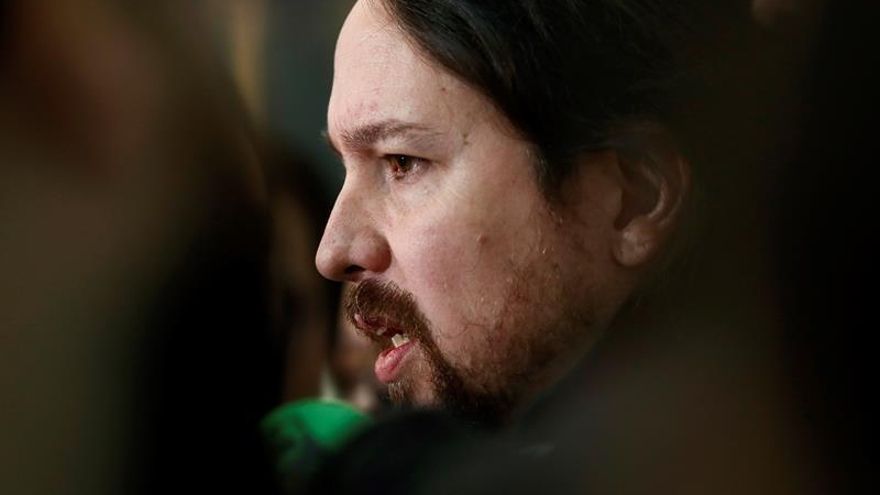 Pablo Iglesias califica la autoproclamación de Guaidó de "golpe de Estado"
