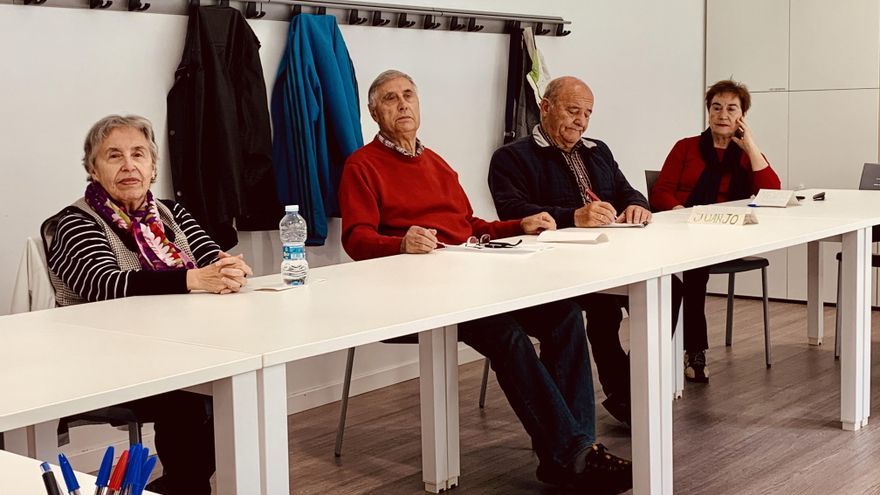 Otro momento del debate