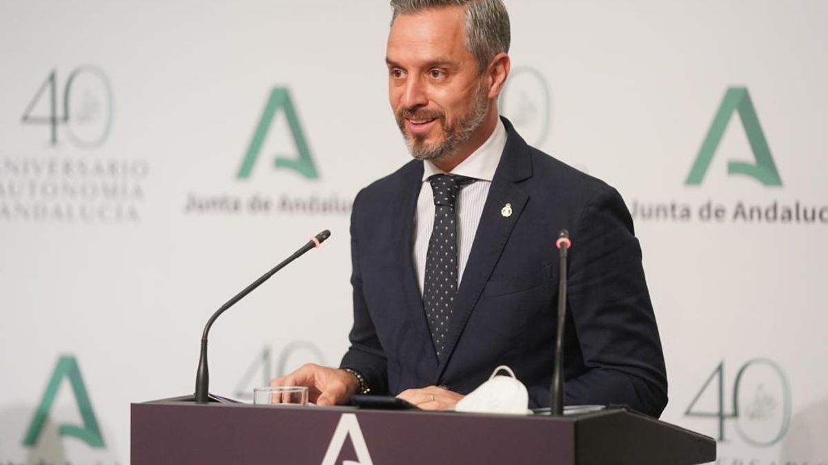El consejero de Hacienda y Financiación Europea, Juan Bravo, en una foto de archivo.