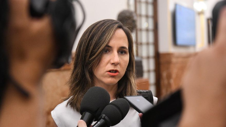 EuropaPress 6790504 portavoz podemos congreso ione belarra atiende medios comunicacion sesion