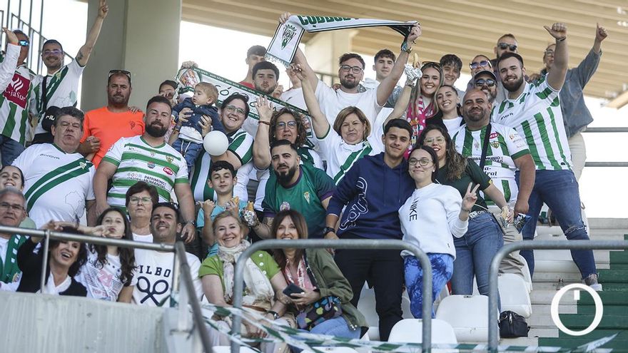 Grada Blanquiverde del Córdoba CF - Málaga CF
