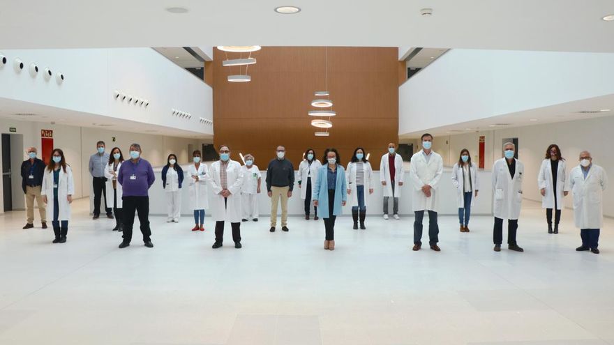 Equipo del Servicio consultas externas de Cirugía General y Aparato Digestivo del nuevo Hospital de Toledo