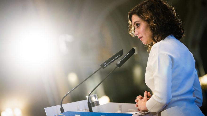 Ayuso advierte sobre Castilla y León: "Que no nos importe lo que opine la izquierda sobre nuestros pactos"