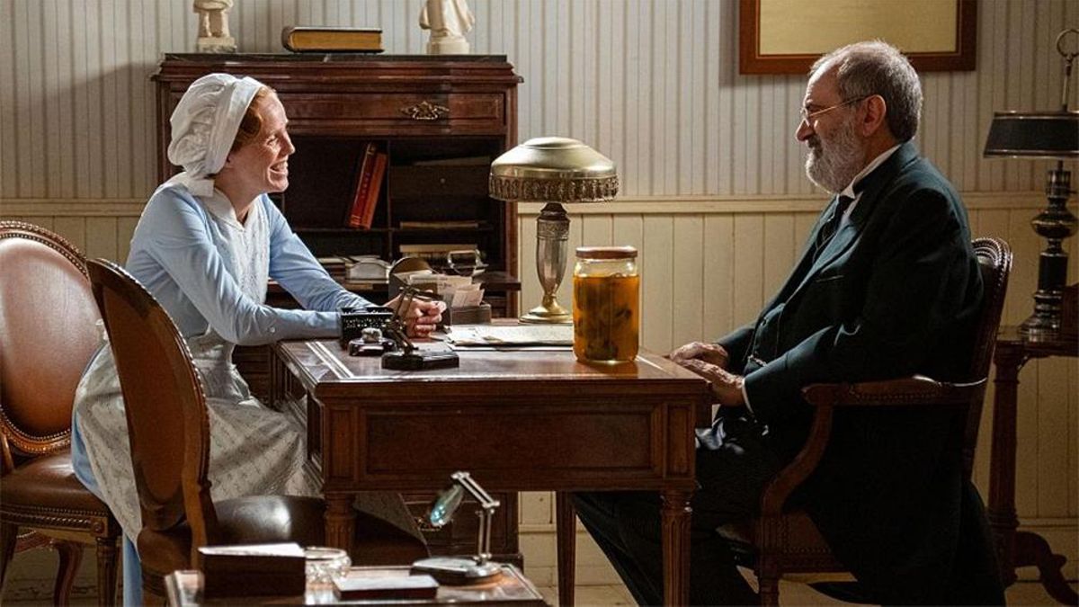 'La Promesa': Rómulo y Pía charlan en uno de los nuevos capítulos