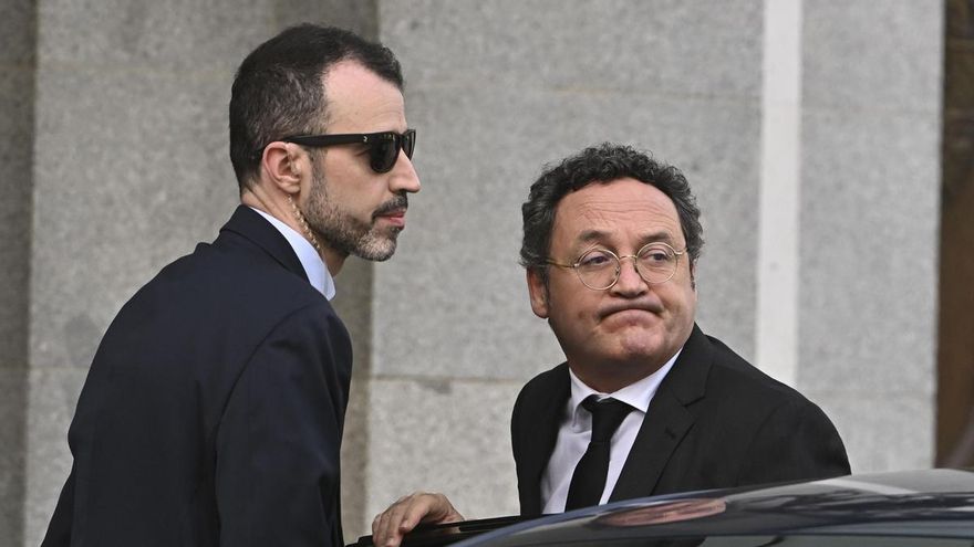 El fiscal general del Estado, Álvaro García Ortiz, llega al Tribunal Supremo, donde prosigue el juicio contra él por presunta revelación de secretos
